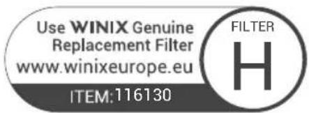 Winix 55002 - Per-acquistare filtri Winix di ricambio: - 1