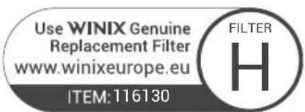Winix 55002 - Vervangende Winix-filters kopen: - 1