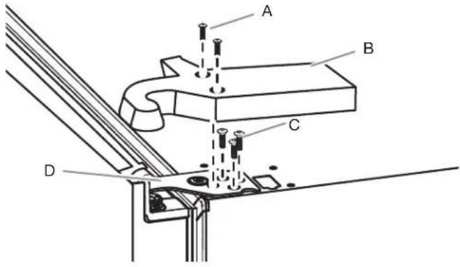 KITCHENAID KRFC704FSS - Retrait de la porte de droite - 1