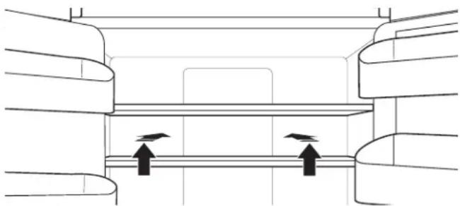 KITCHENAID KRFC704FSS - Tablette divisée coulissante - 1