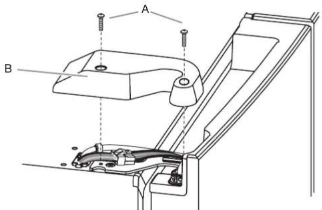 KITCHENAID KRFC704FSS - Retrait de la porte de gauche - 1