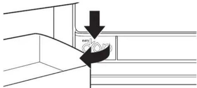 KITCHENAID KRFC704FSS - Remplacer et installer le filtre à eau - 1