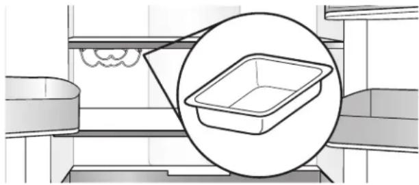 KITCHENAID KRFC704FSS - Retrait et réinstallation du casier à vin : - 1
