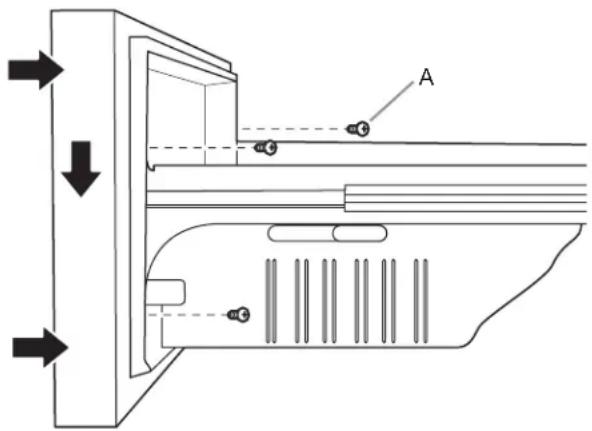 KITCHENAID KRFC704FSS - Replace Drawer Front - 1