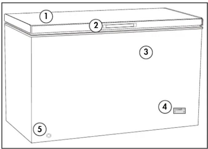 DANBY DCF090B1WM - FEATURES - 1