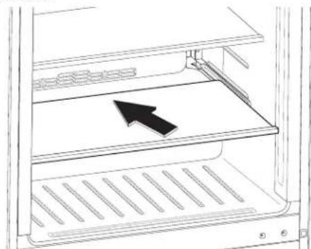 JENN-AIR JUGFR242HL - TO REMOVE AND REPLACE BOTTOM SHELF: - 2