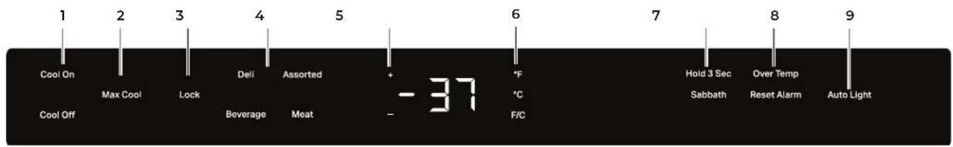 JENN-AIR JUGFR242HL - USING REFRIGERATOR - 1