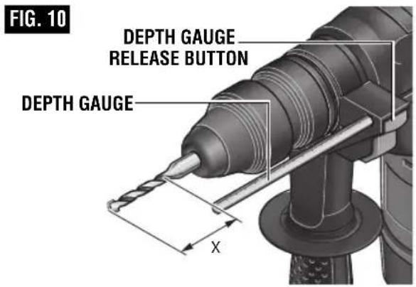 BOSCH RH328VC - DEPTH GAUGE - 1