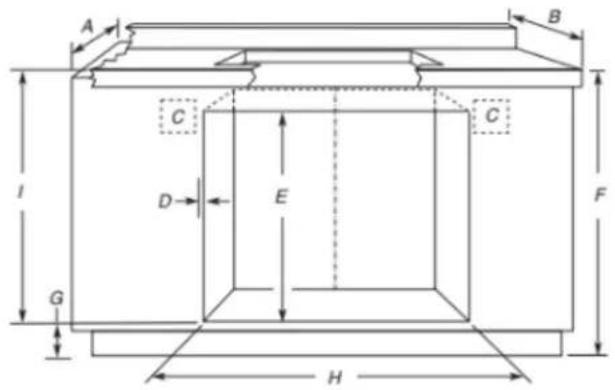 KITCHENAID KOSE900HSS - Cutout Dimensions For Ovens Installed Under Cooktop - 1