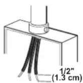 KITCHENAID KOSE507EBS - Electrical Connection Options Chart - 2