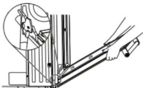 KITCHENAID KODE507EBS - Vuelva a colocar las puertas del horno - 3
