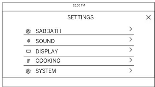 GE CTD90DP2NS1 - Settings (Configuraciones) (Cont.) - 2