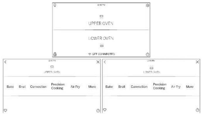 GE CTD90DP2NS1 - Controles del Horno - 1