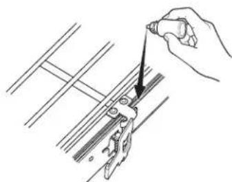 GE CTD90DP3ND1 - To Lubricate the Paddle: - 1