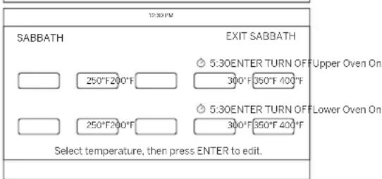 GE CTD90DP4NW2 - Quitter le mode sabbat - 4