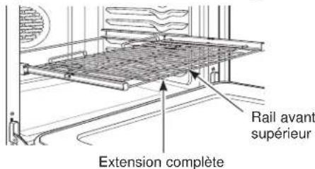 GE CTD90DP4NW2 - Pour retirer une grille coulissante : - 1