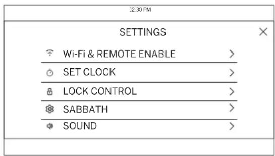 GE CTD90DP4NW2 - Settings (Cont.) - 1