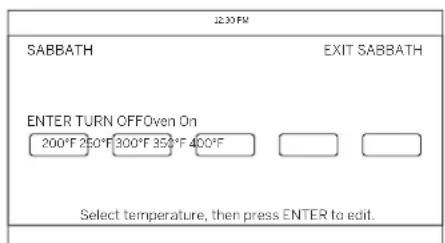 GE CTD90DP4NW2 - Quitter le mode sabbat - 3