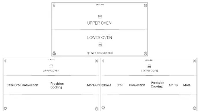 GE CTD90DP4NW2 - Commandes du four - 1