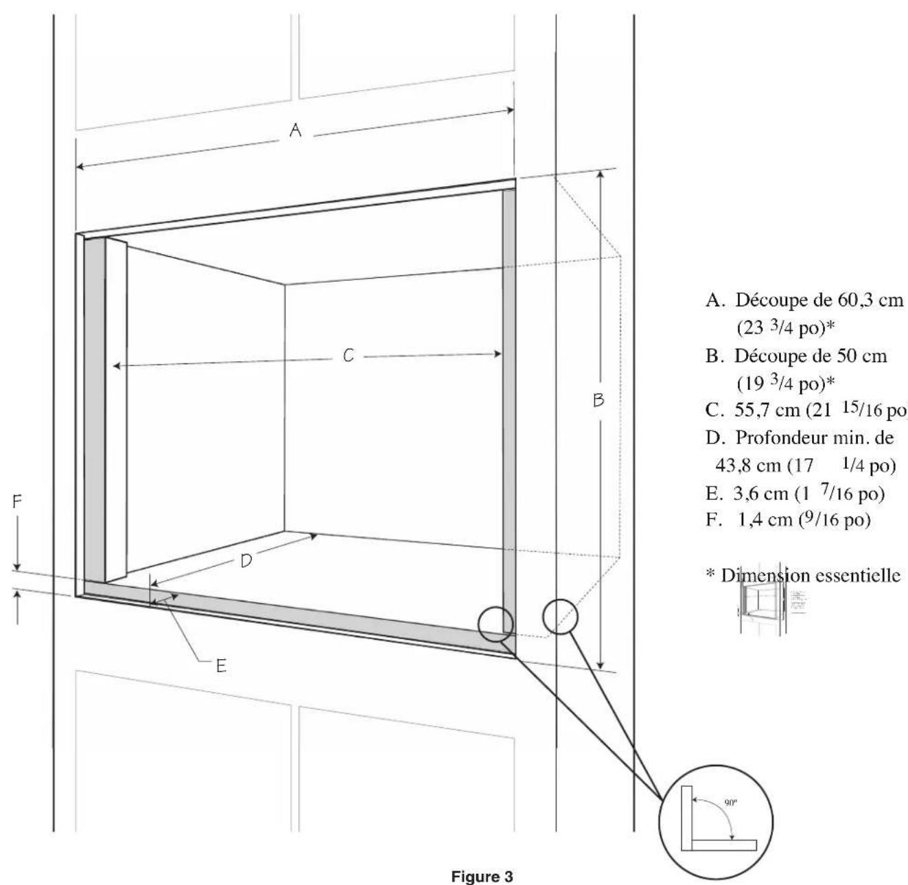 SHARP SSC2489DS - MATERIALD INSTALLATION - 1