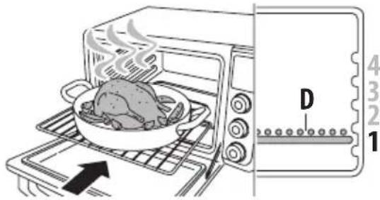 DELONGHI EO241250M - Fonction broil/grill (grillade) - 16