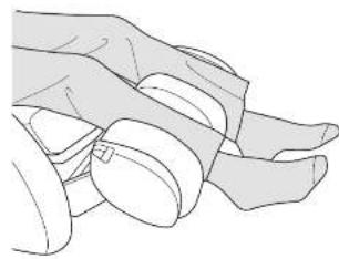 Human Touch WholeBody 7.1 - Inserer vos pleds ou vos jambes. - 2