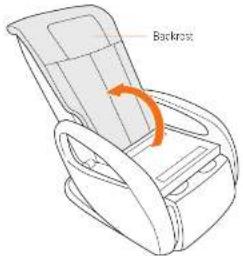 Human Touch WholeBody 7.1 - Unfold the chair. - 1