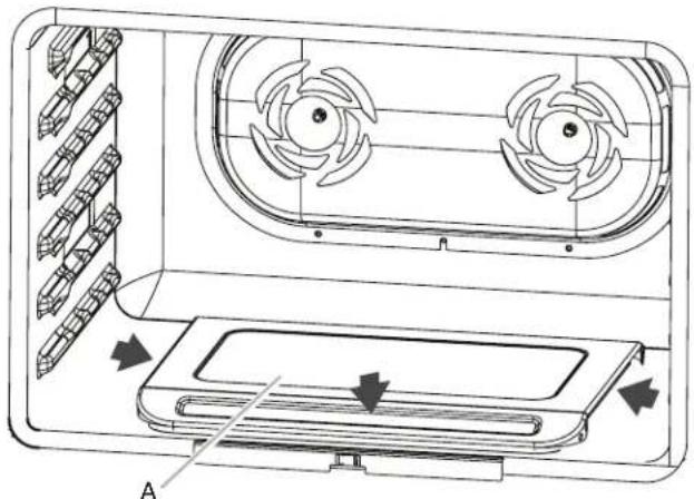 KITCHENAID KFGC500JSS - Replace Oven Bake Burner Cover - 2