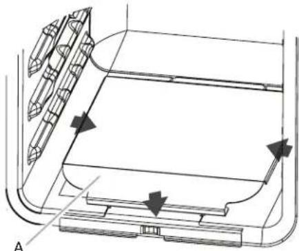 KITCHENAID KFGC500JSS - Réinstaller le couvercle du brûleur de cuisson au four - 2
