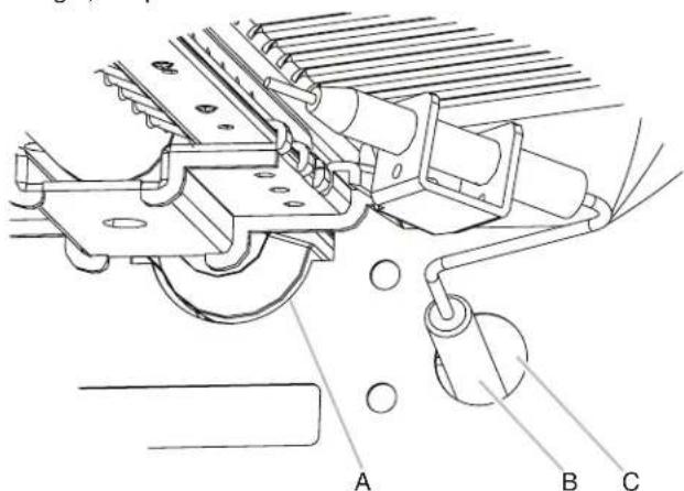 KITCHENAID KFGC500JSS - Réinstaller le couvercle du brûleur de cuisson au four - 7