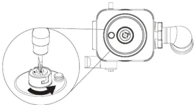 KITCHENAID KFGC500JSS - Para convertir el regulator de presión de gas natural a gas propano - 3