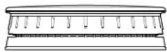 KITCHENAID KFGC500JSS - Tabla de tornillos/campanas para orificios de gas propano - 2