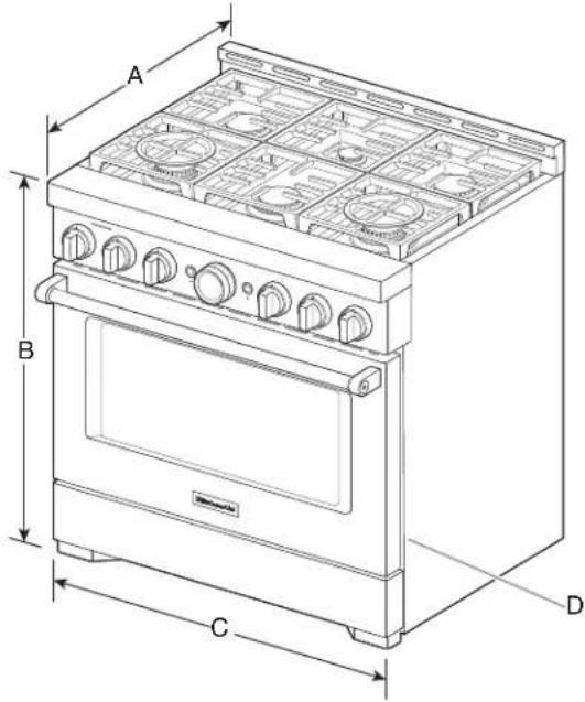 KITCHENAID KFGC500JSS - 36" (91.4 cm) models - 1