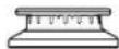 KITCHENAID KFGC500JSS - Puisance Empreinte Taille Style de bruleur thermique - 1