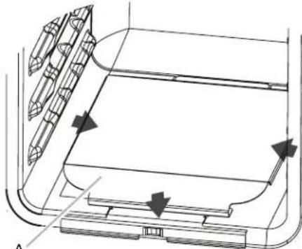 KITCHENAID KFGC500JSS - Réinstaller le couvercle du brûleur de cuisson au four - 2