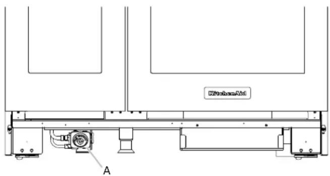 KITCHENAID KFGC500JSS - Conversion du détendeur du gaz naturel au gaz propane - 2