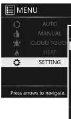 Human Touch Sana - Configuring massage duration - 1