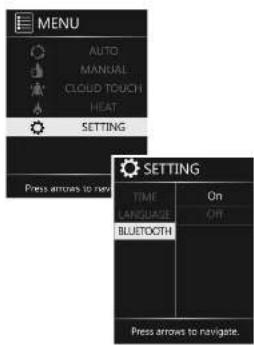 Human Touch Sana - CONFIGURACIÓN DE CLOUD TOUCH, CALOR Y OTRAS FUNCIONES - 5