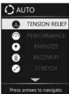 Human Touch Sana - UTILISATION DES PROGRAMMES AUTO - 2