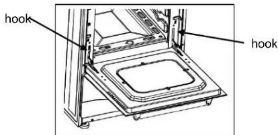 Avanti DGR20P3S - REMOVING THE OVEN DOOR - 2