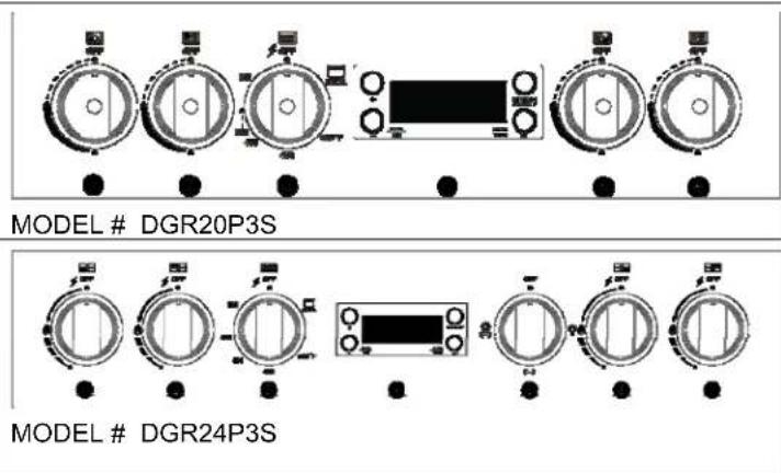 Avanti DGR20P3S - CONTROL PANEL - 1