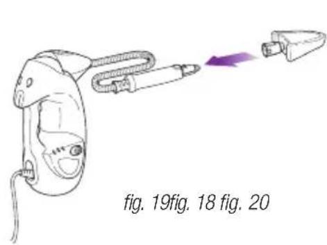 SHARK LiftAway Pro Steam S3973D - Utilisation de l'accessoire tuyau et de l'accessoire de nettoyage de précision - 2