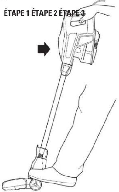 SHARK Rocket TruePet HV322 - UTILISATION DE LA BUSE DE PLANCHER MOTORISÉ - 1