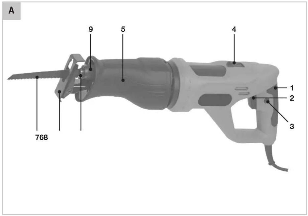 Vonroc RS502AC - RECIPROCATING SAW RS502AC - 2