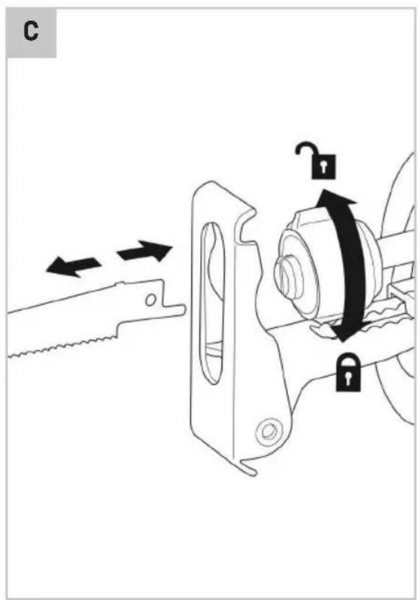 Vonroc RS502AC - RECIPROCATING SAW RS502AC - 4