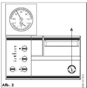 VAILLANT TURBOmax VU 2821 E - Controle van de waterdruk - 1