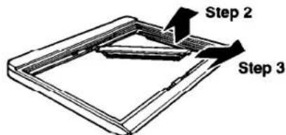 WHIRLPOOL ET16JMXDN00 - To replace the center track: - 1