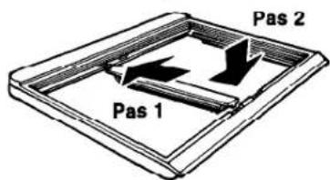 WHIRLPOOL ET16JMXDN00 - Pour remettre la glissiere centrale : - 2