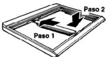 WHIRLPOOL ET16JMXDN00 - Para colocar la corredera central: - 2