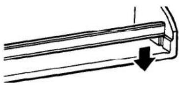 WHIRLPOOL ET16JMXDN00 - To replace the trim piece: - 1